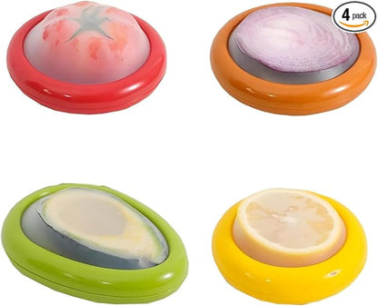 Airtight Food Storage Containers Set of 4 – BPA-Free Kitchen Organizer for Pantry &amp; Fridge