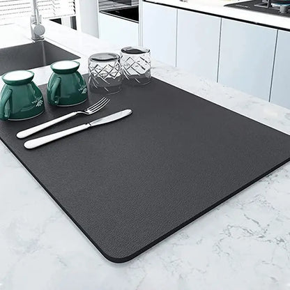 Quick-Drying Washable Kitchen Mat Pack of 2 – Lightweight Non-Slip Floor Mat for Kitchen &amp; Bathroom