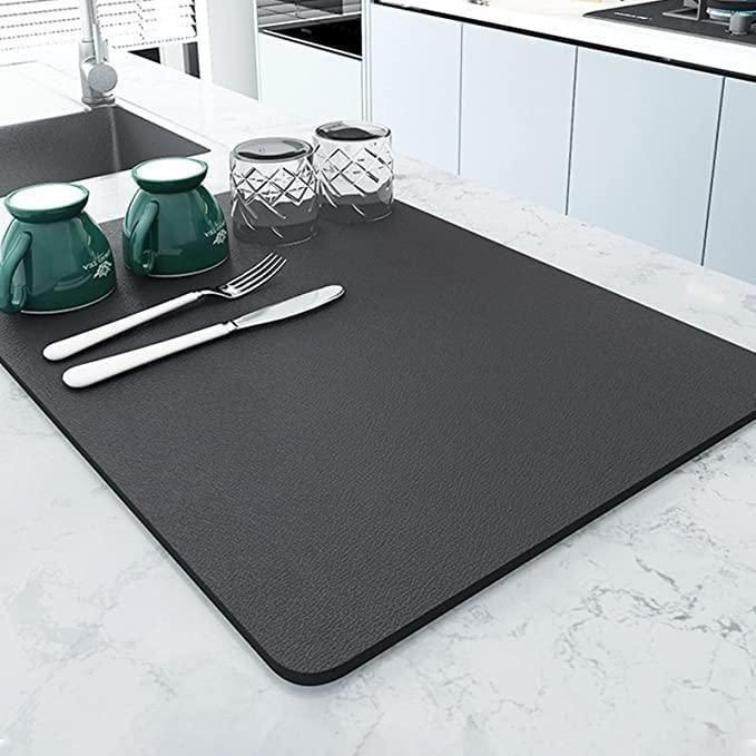Quick-Drying Washable Kitchen Mat Pack of 2 – Lightweight Non-Slip Floor Mat for Kitchen &amp; Bathroom