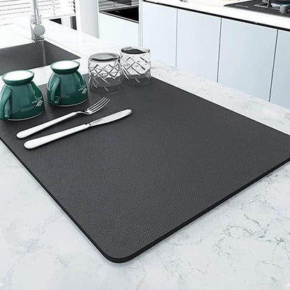 Quick-Drying Washable Kitchen Mat Pack of 2 – Lightweight Non-Slip Floor Mat for Kitchen &amp; Bathroom