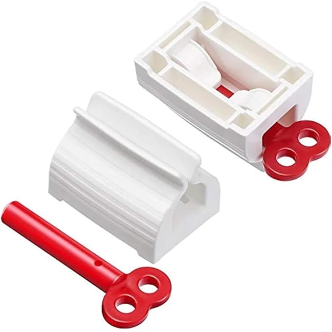 Toothpaste Tube Squeezer Dispenser Pack of 4 – Rolling Toothpaste Press for Bathroom