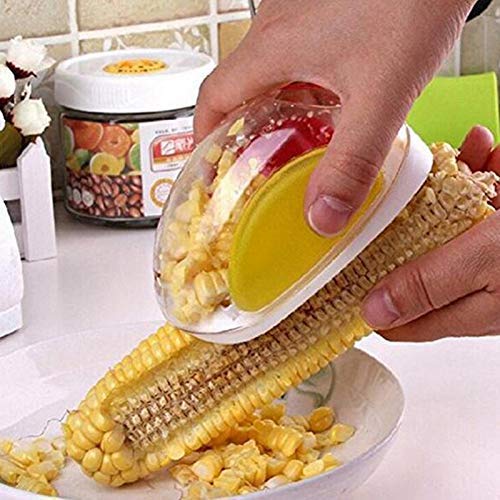Corn Kernel Stripper &amp; Cutter – Easy Corn Peeler Seeds Remover Tool for Kitchen